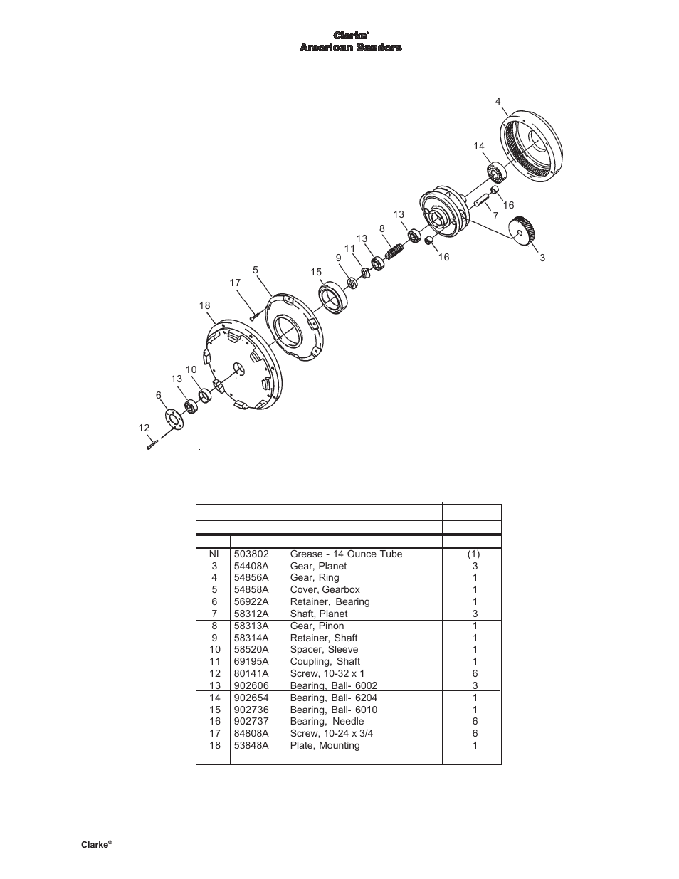 Clarke RS-16 DC User Manual | Page 14 / 15