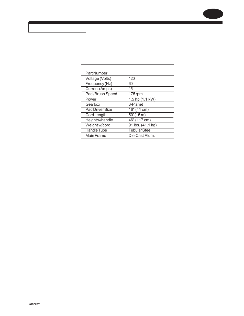 En english | Clarke RS-16 DC User Manual | Page 5 / 15