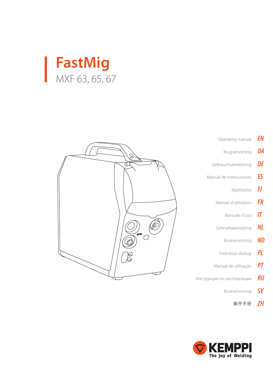 Kemppi MXF 63 User Manual | 36 pages