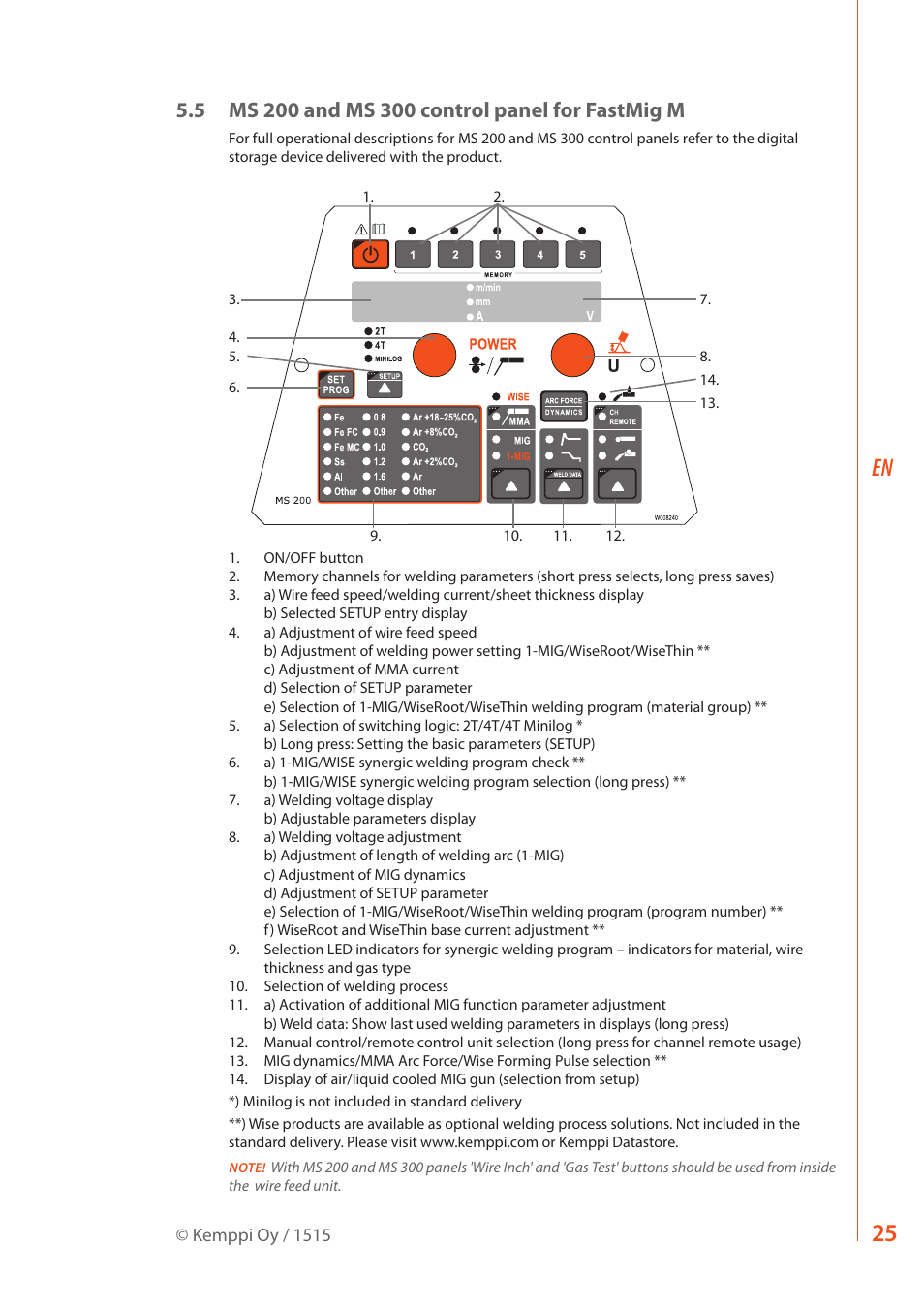 Kemppi MXF 63 User Manual | Page 27 / 36