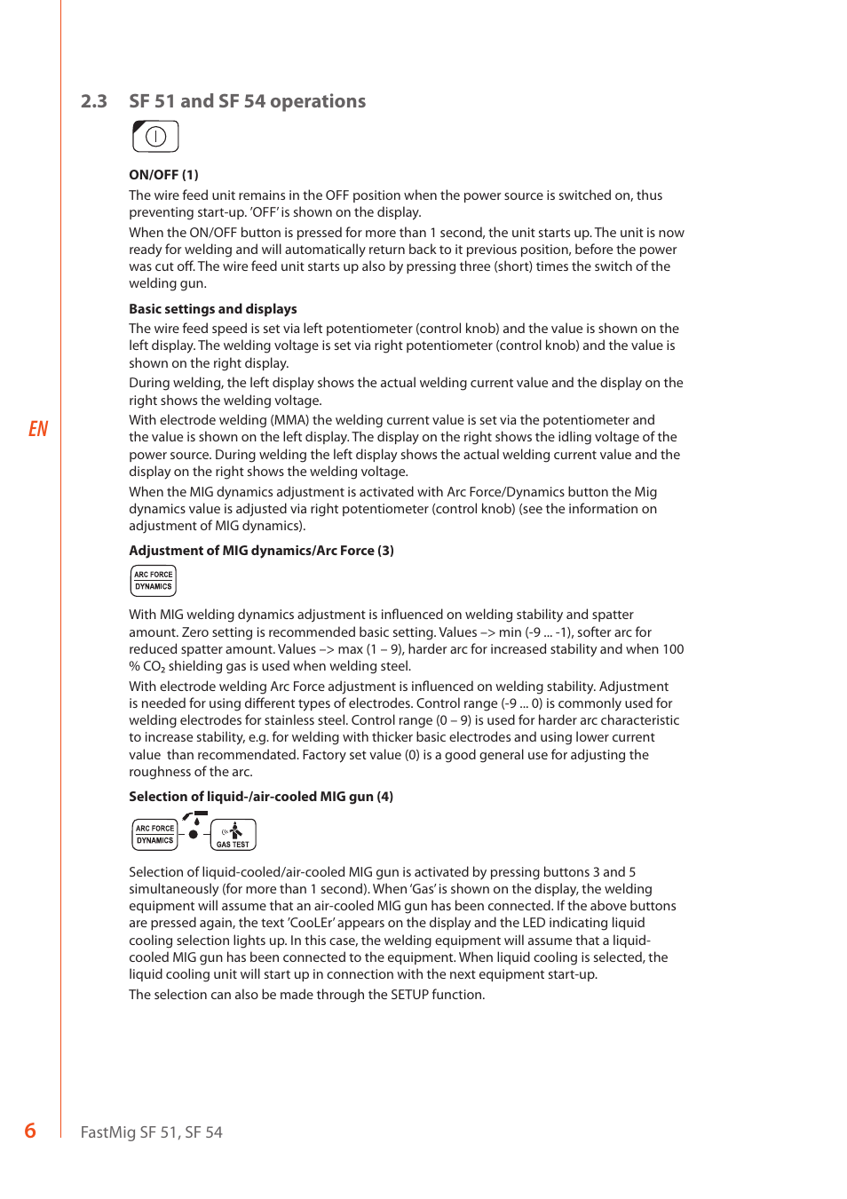 Kemppi SF 51 User Manual | Page 8 / 14