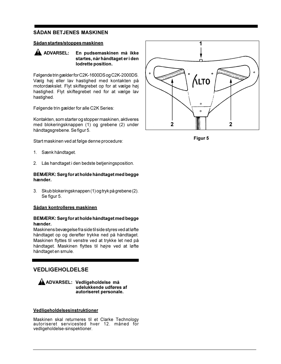 Clarke C2K SERIES User Manual | Page 25 / 88