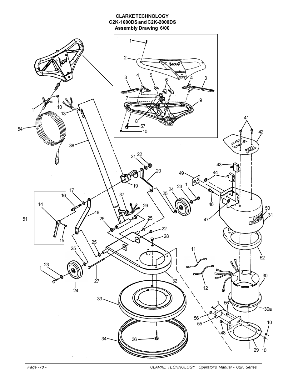 Clarke C2K SERIES User Manual | Page 70 / 88