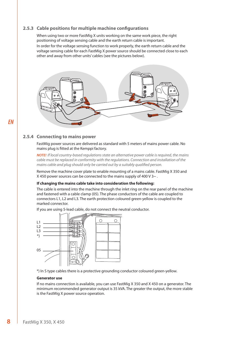 Kemppi FastMig X 350 User Manual | Page 10 / 32