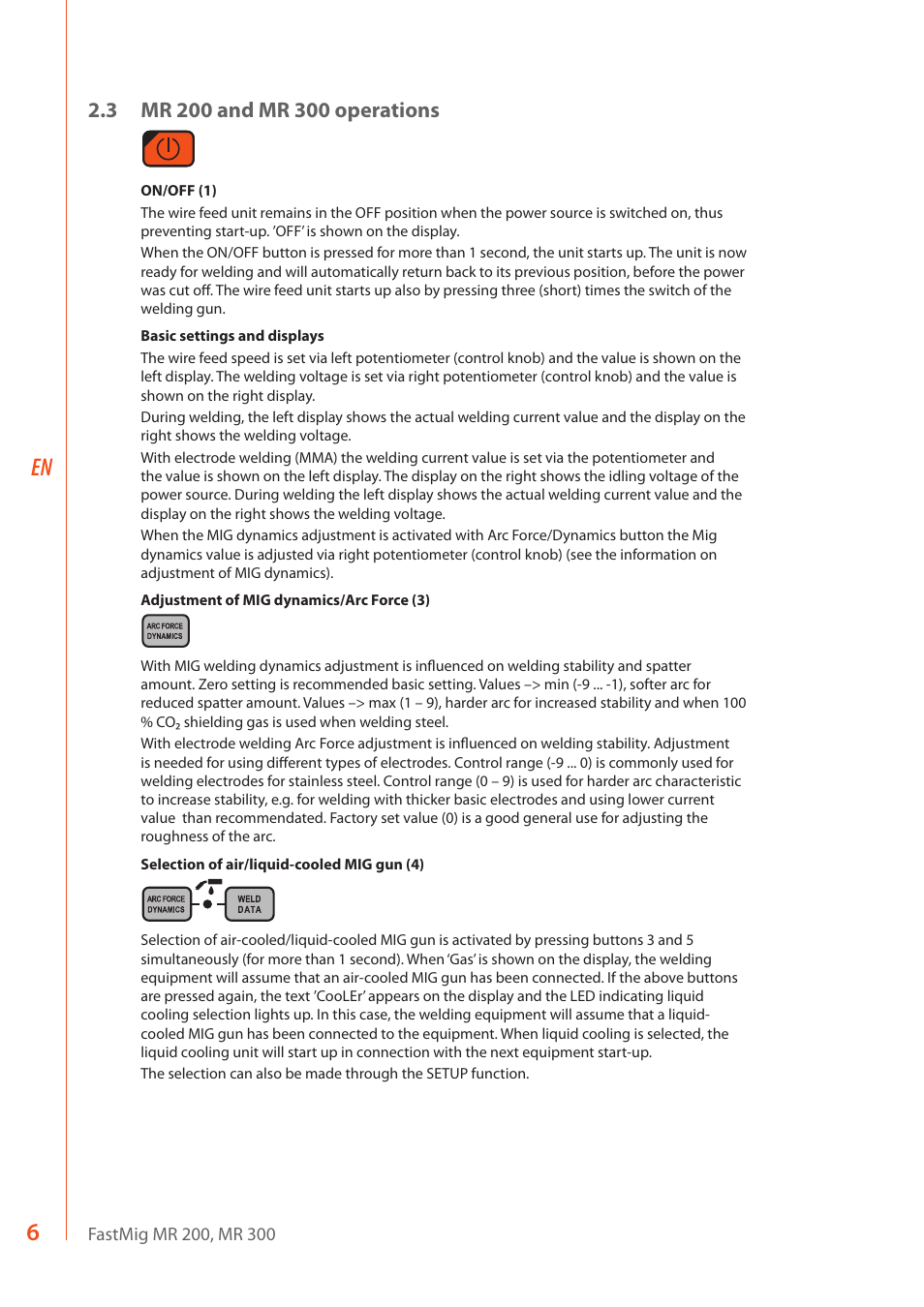 Kemppi MR 200 User Manual | Page 8 / 14