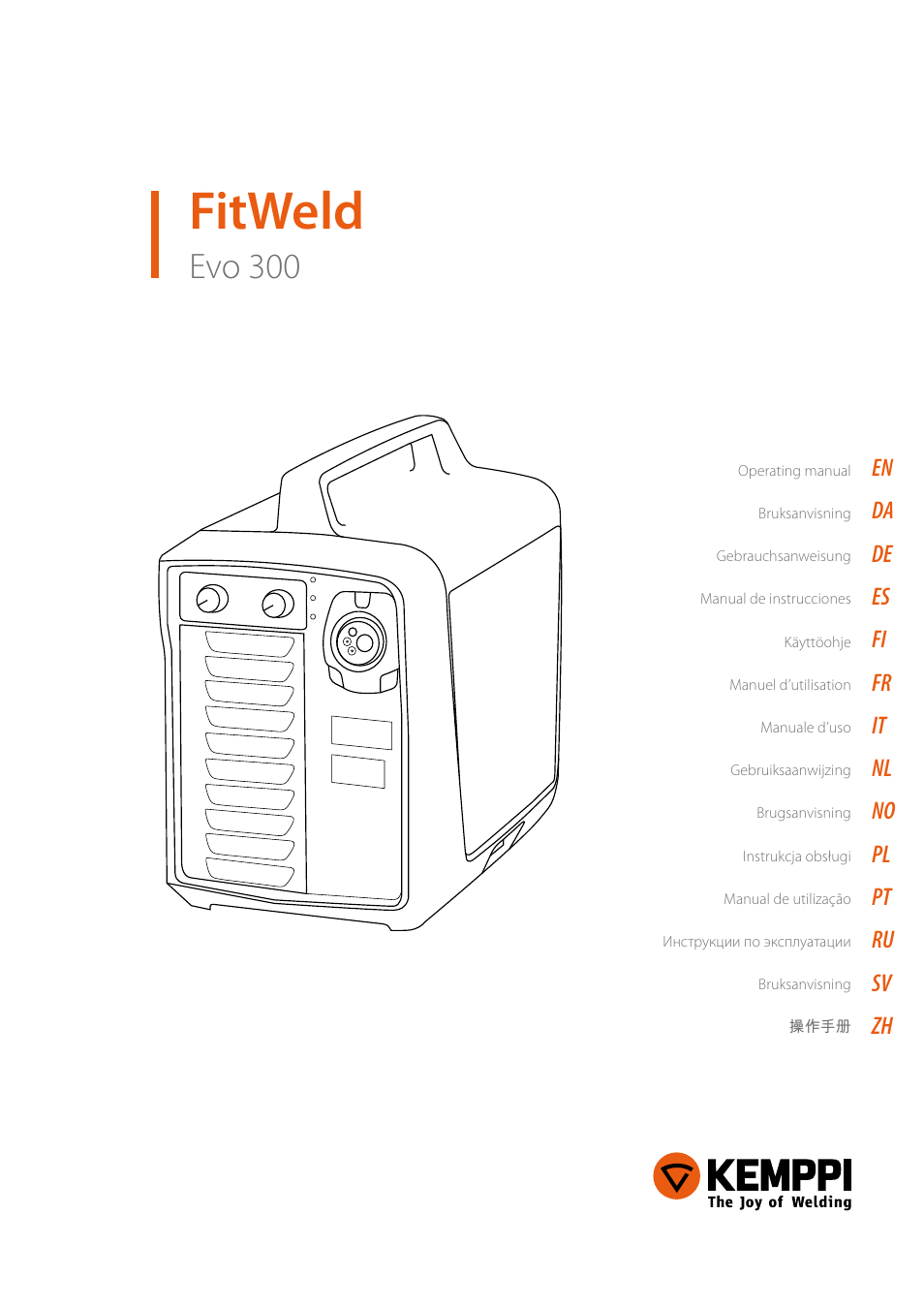Kemppi Evo 300 User Manual | 20 pages