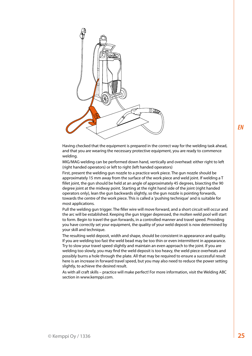 Kemppi RA User Manual | Page 27 / 38