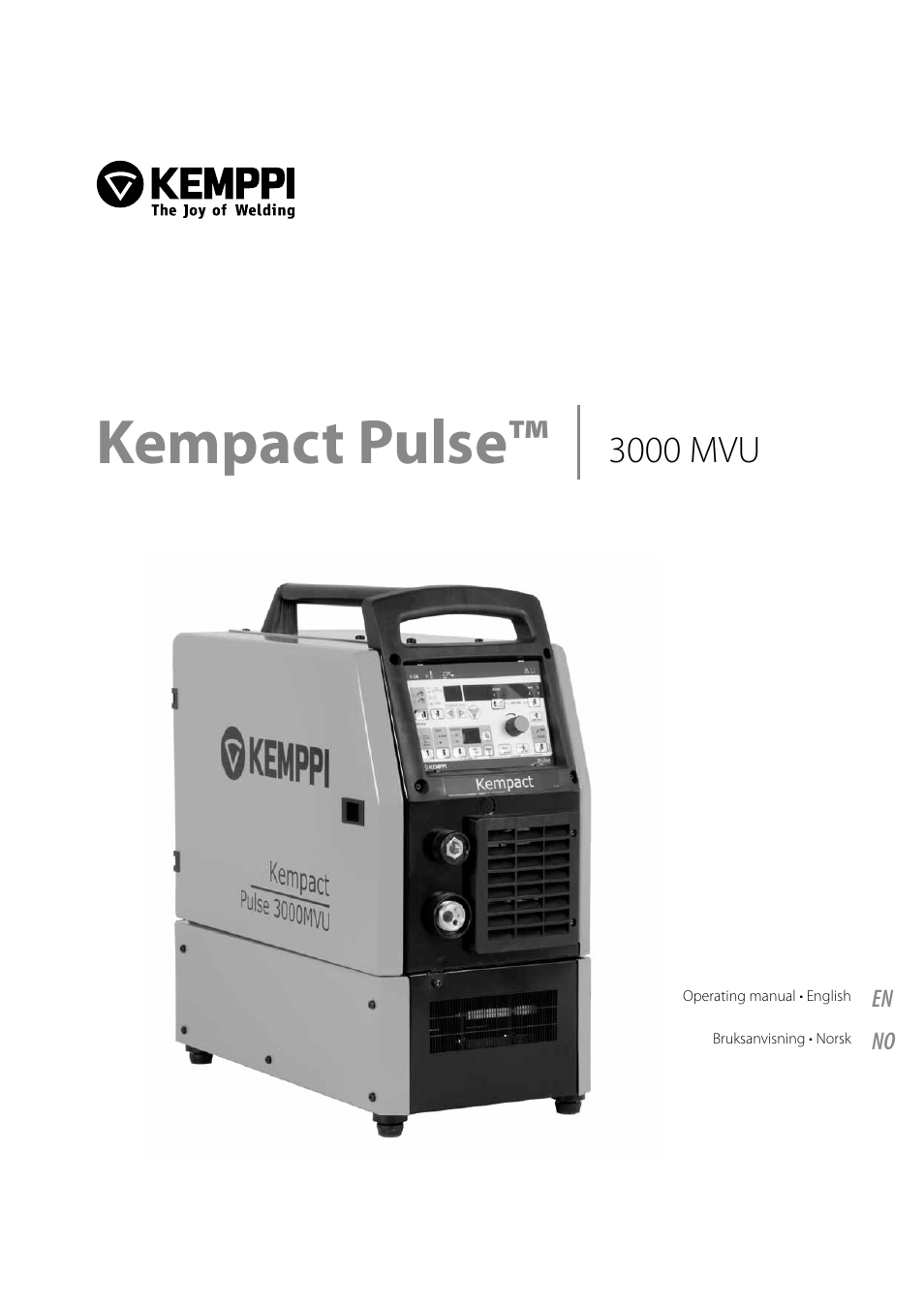 Kemppi Pulse 3000 MVU User Manual | 24 pages