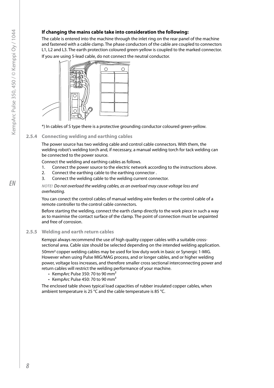 Kemppi Pulse 350 User Manual | Page 10 / 34
