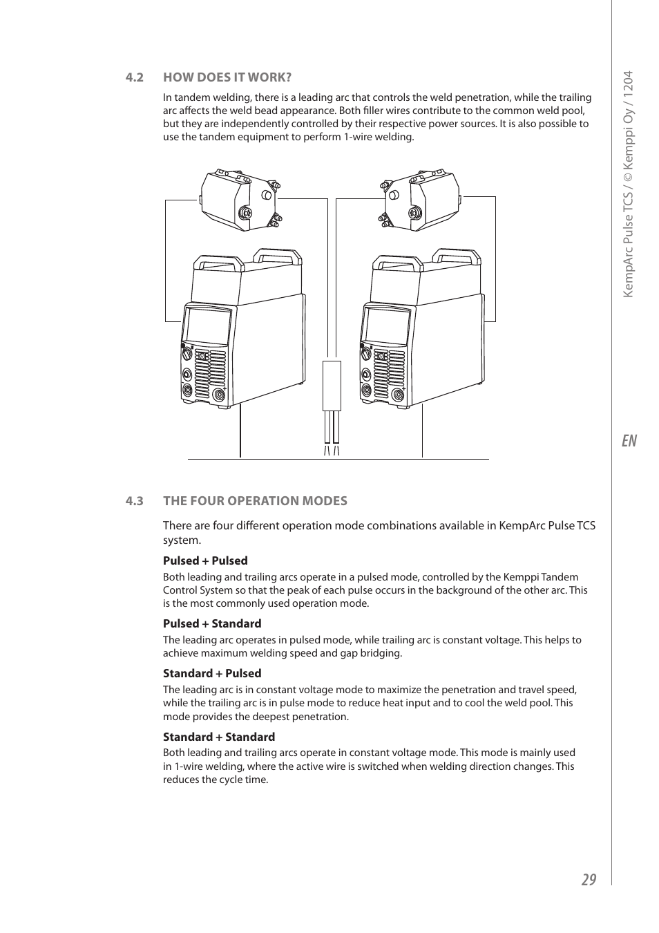 Kemppi Pulse TCS User Manual | Page 31 / 38