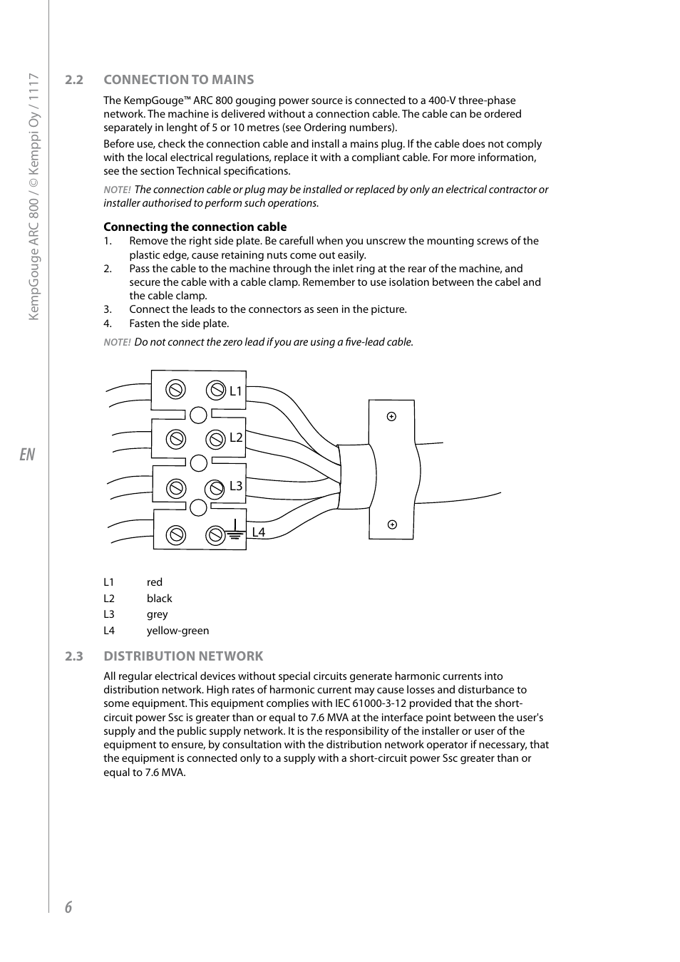 Kemppi ARC800 User Manual | Page 8 / 16