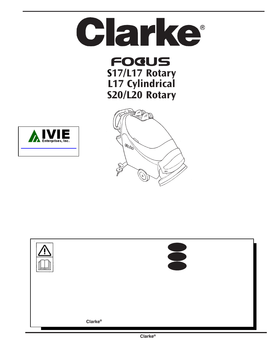 Clarke FOCUS S17 User Manual | 110 pages