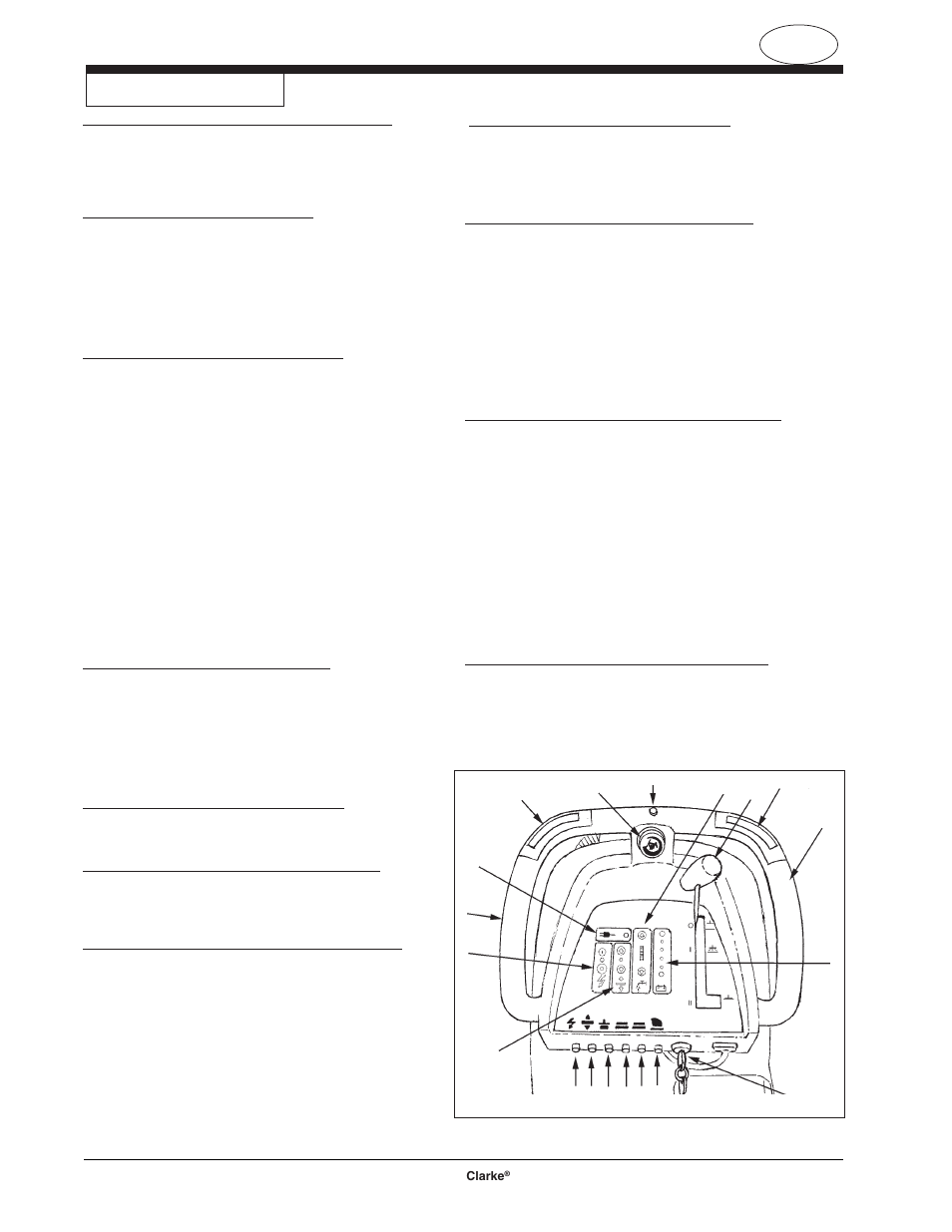Figure 3, Machine control panel | Clarke FOCUS S17 User Manual | Page 10 / 110