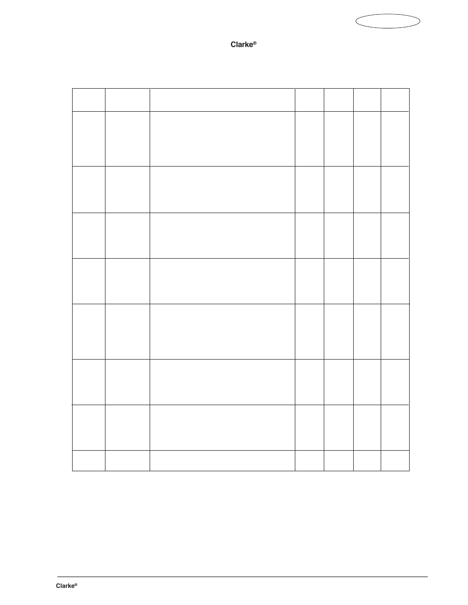 Clarke FOCUS S17 User Manual | Page 101 / 110