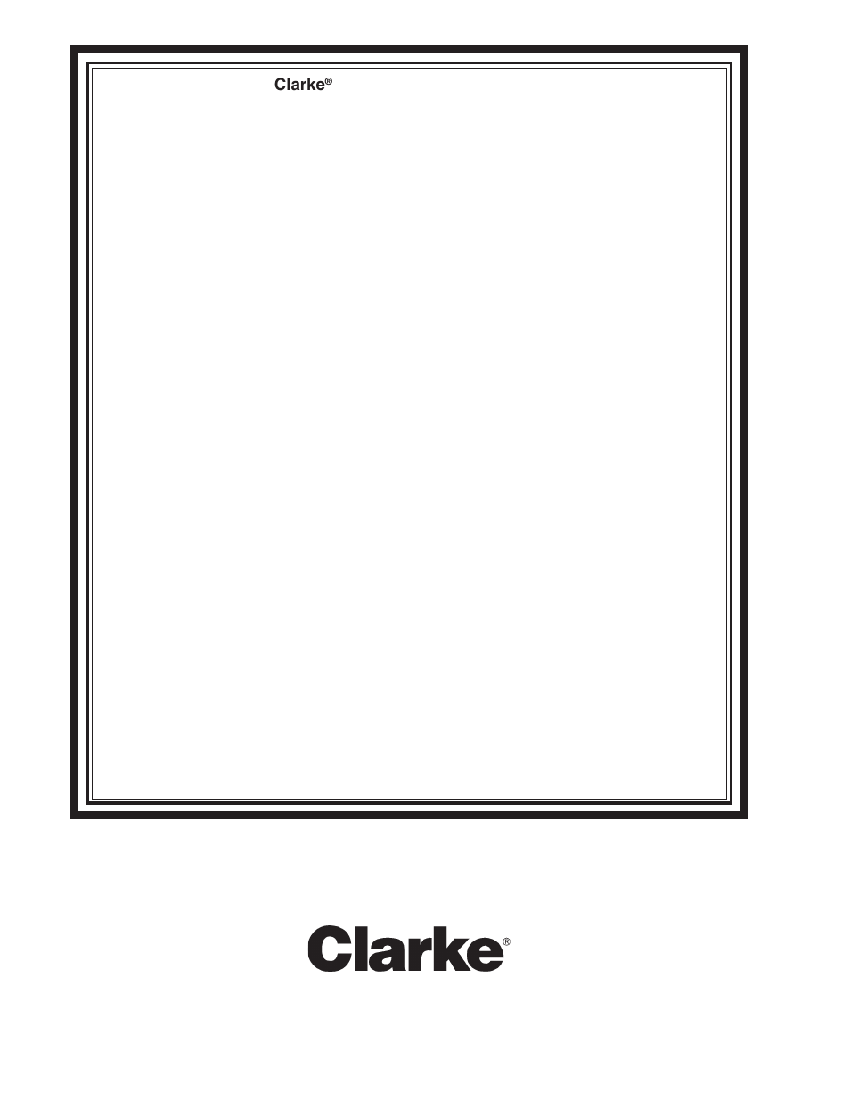 Clarke, Limited u.s. warranty | Clarke FOCUS S17 User Manual | Page 110 / 110