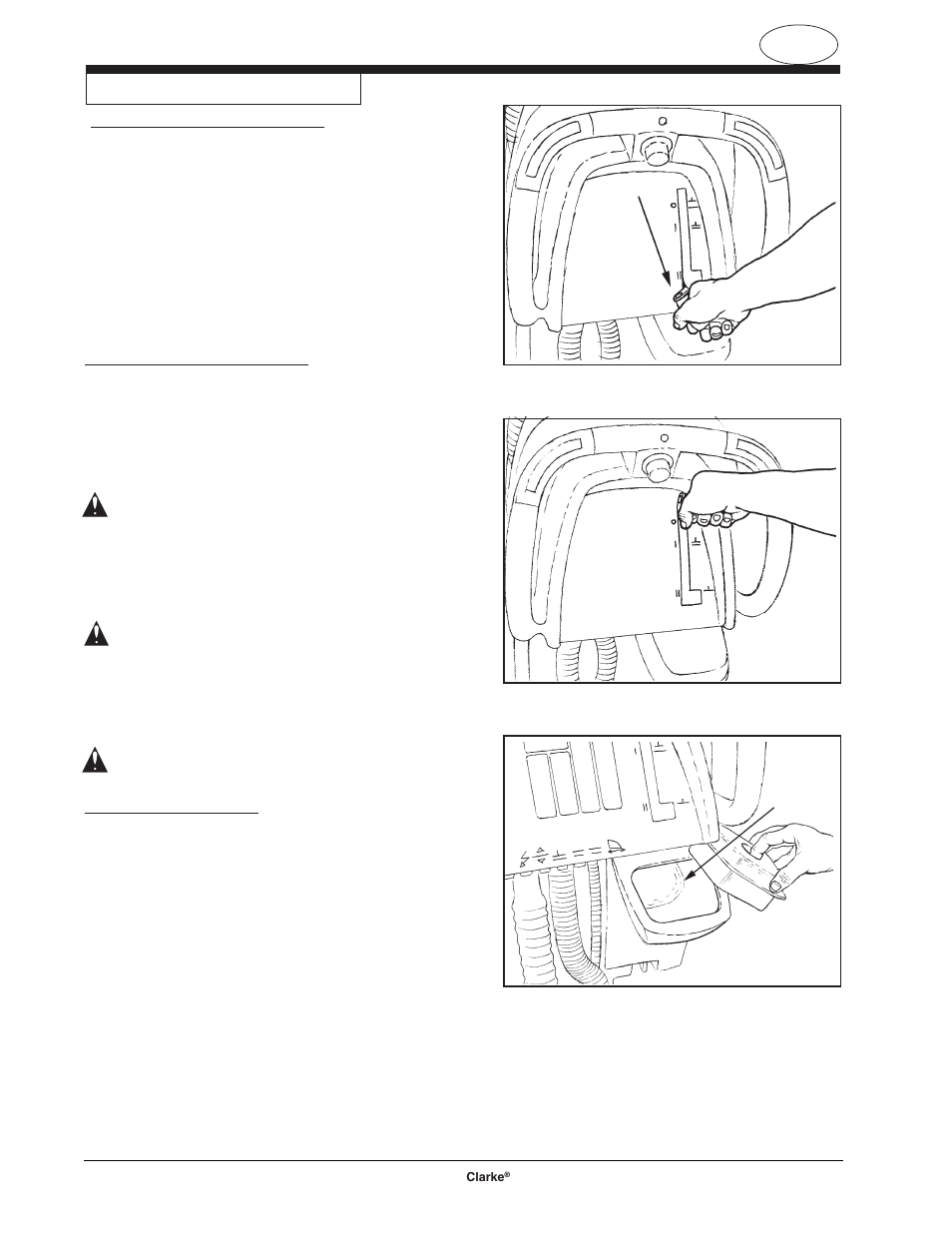 Clarke FOCUS S17 User Manual | Page 18 / 110