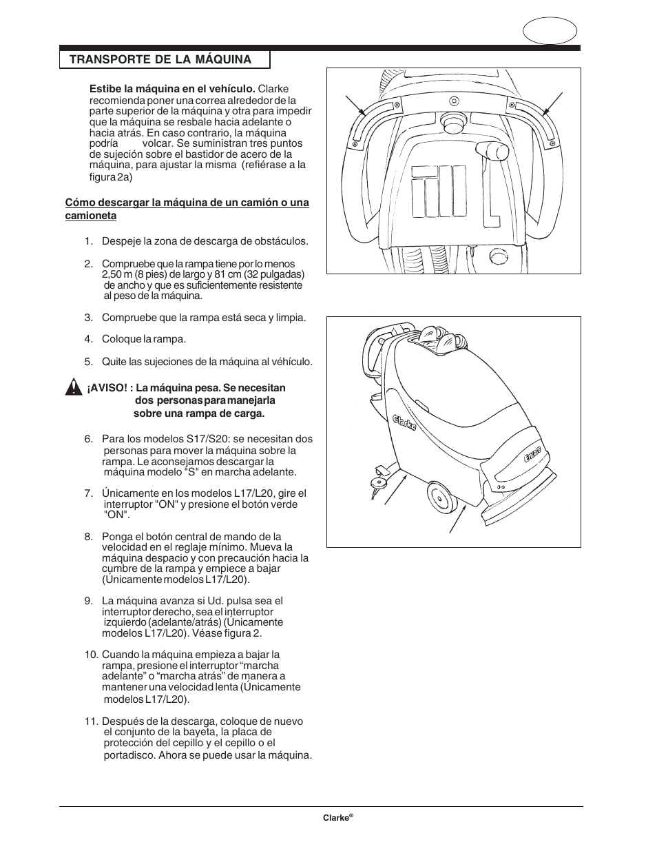 Clarke FOCUS S17 User Manual | Page 34 / 110