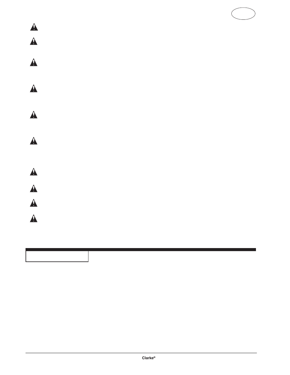 Clarke FOCUS S17 User Manual | Page 4 / 110