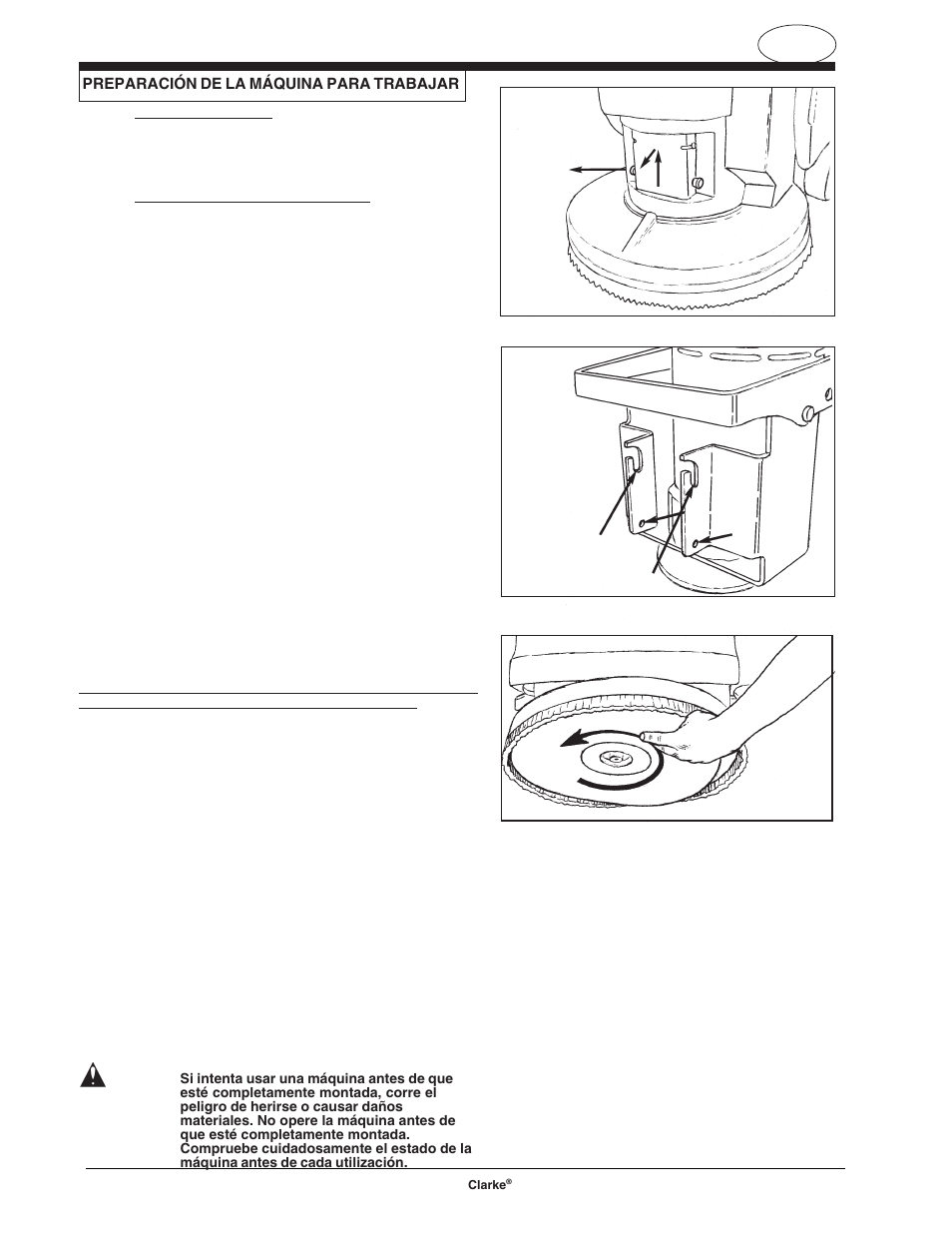 Clarke FOCUS S17 User Manual | Page 42 / 110