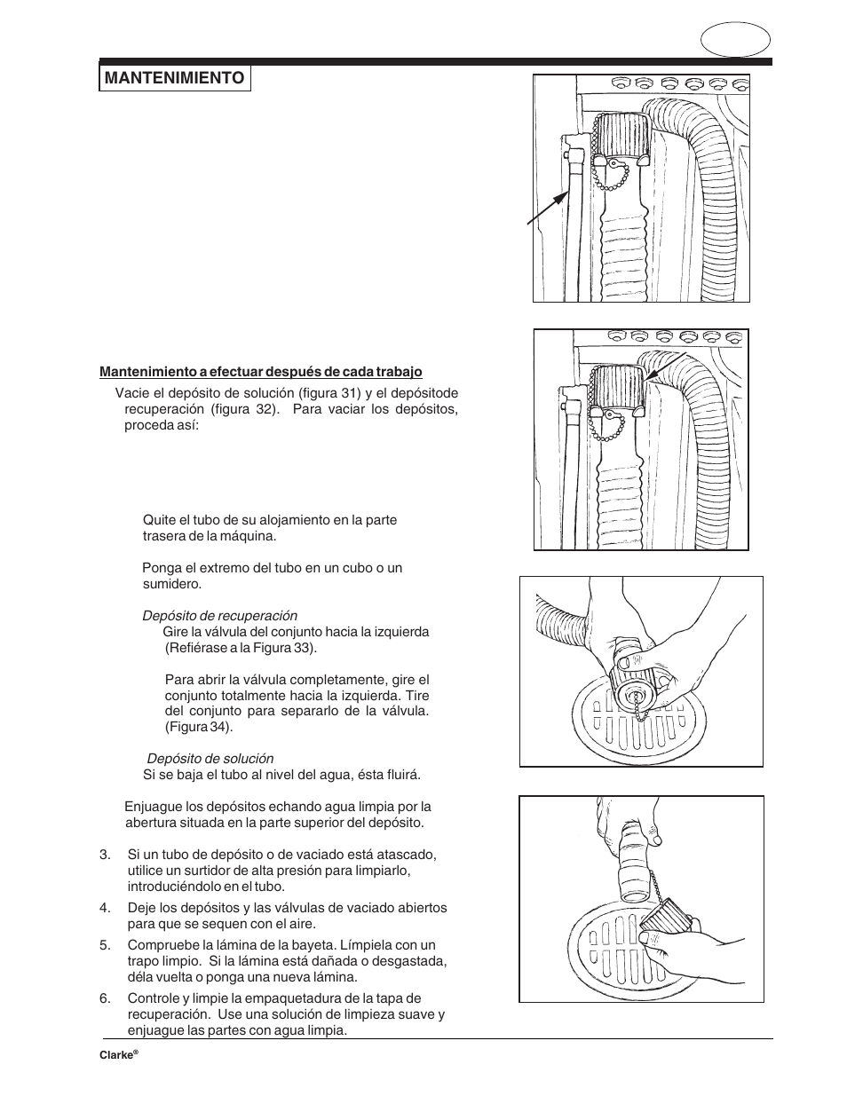 Clarke FOCUS S17 User Manual | Page 47 / 110