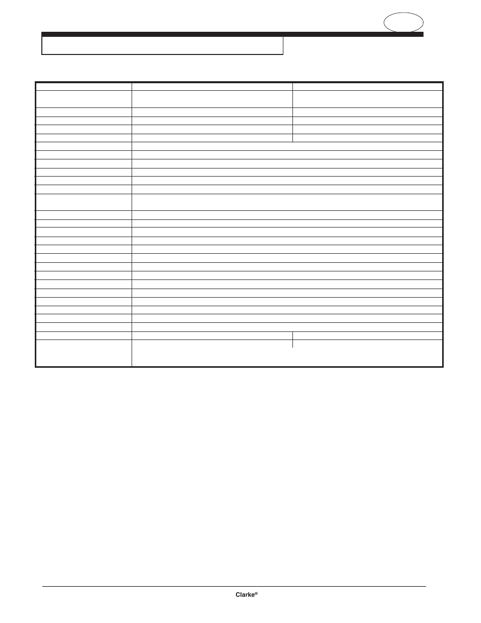 Machine specifications (s20 rotary and l20 rotary) | Clarke FOCUS S17 User Manual | Page 6 / 110