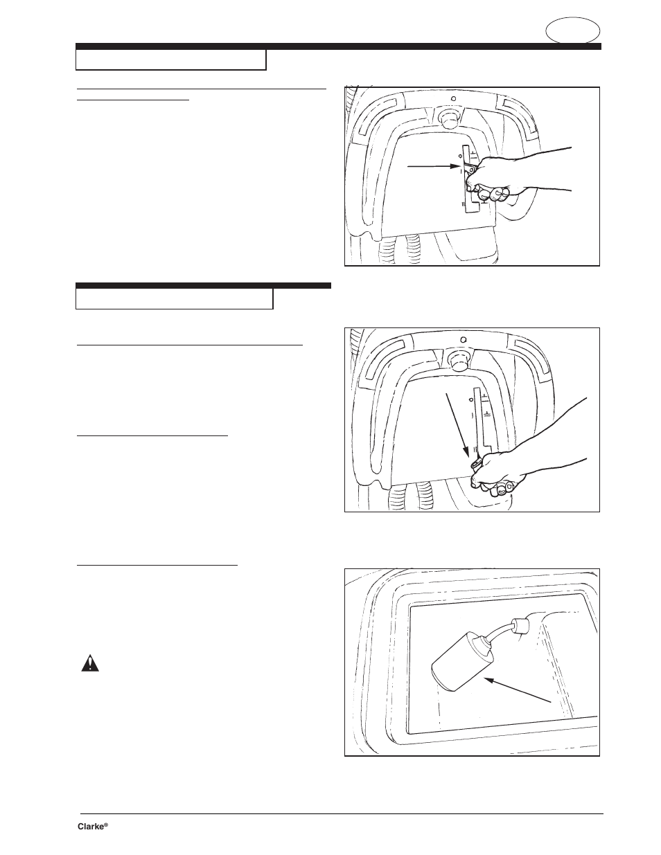 Clarke FOCUS S17 User Manual | Page 63 / 110