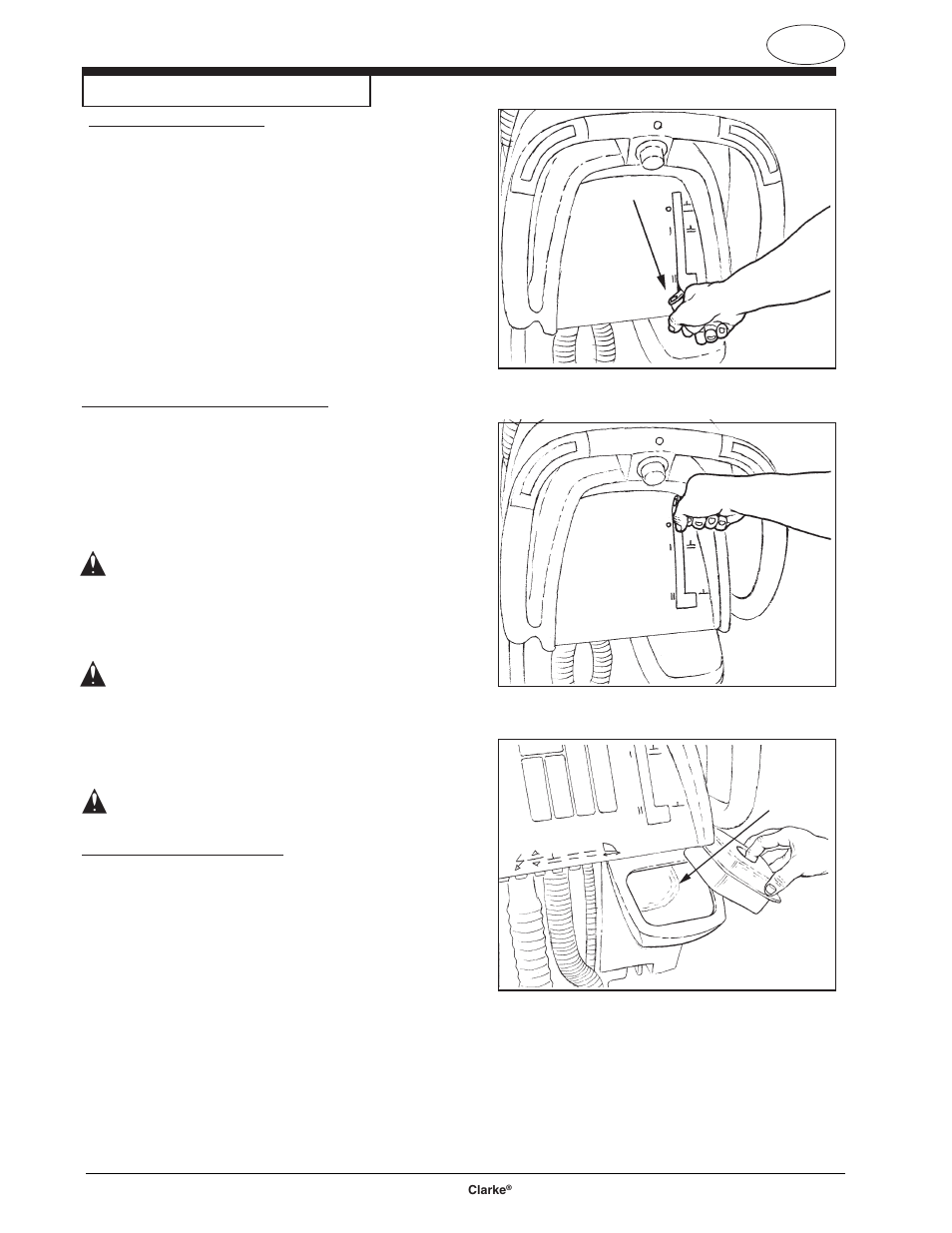 Clarke FOCUS S17 User Manual | Page 70 / 110