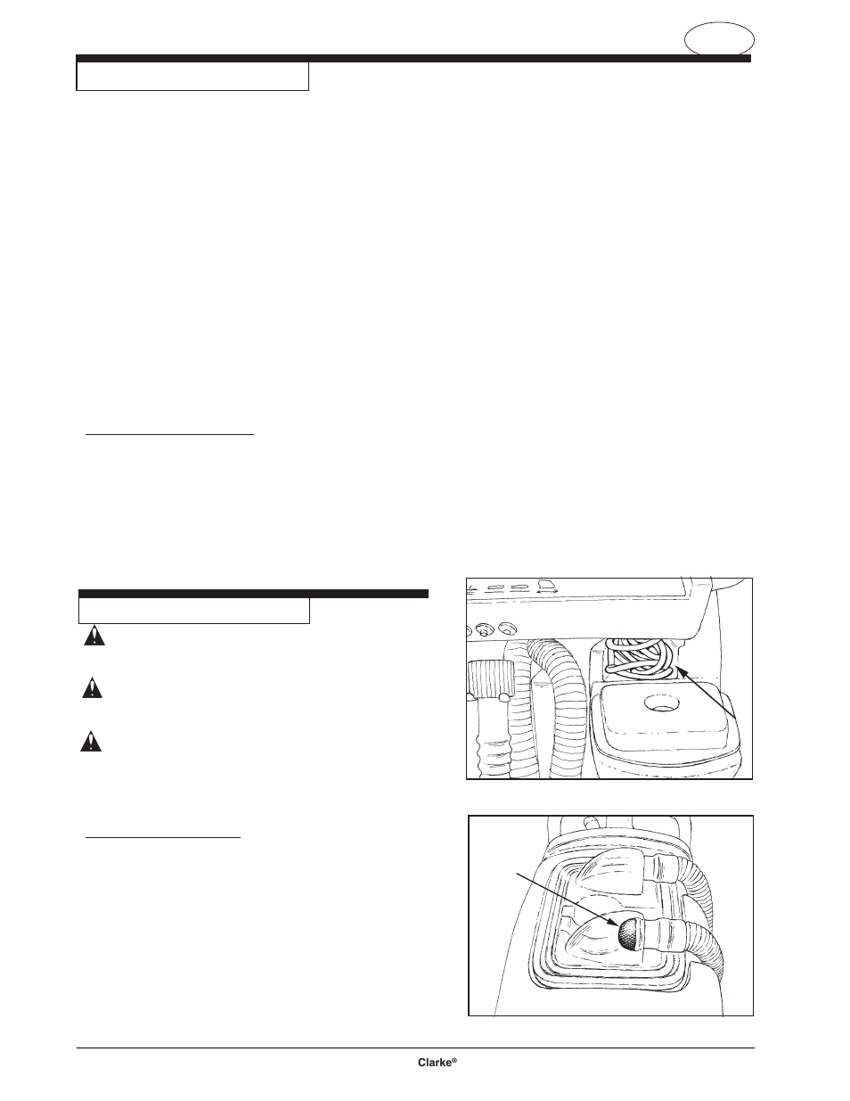 Clarke FOCUS S17 User Manual | Page 72 / 110