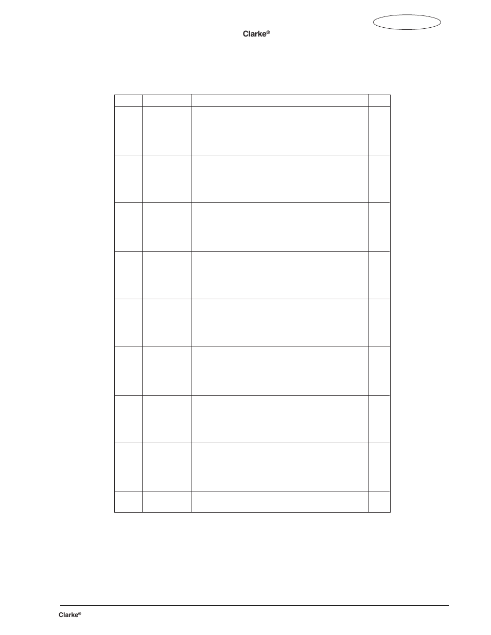 Clarke FOCUS S17 User Manual | Page 87 / 110