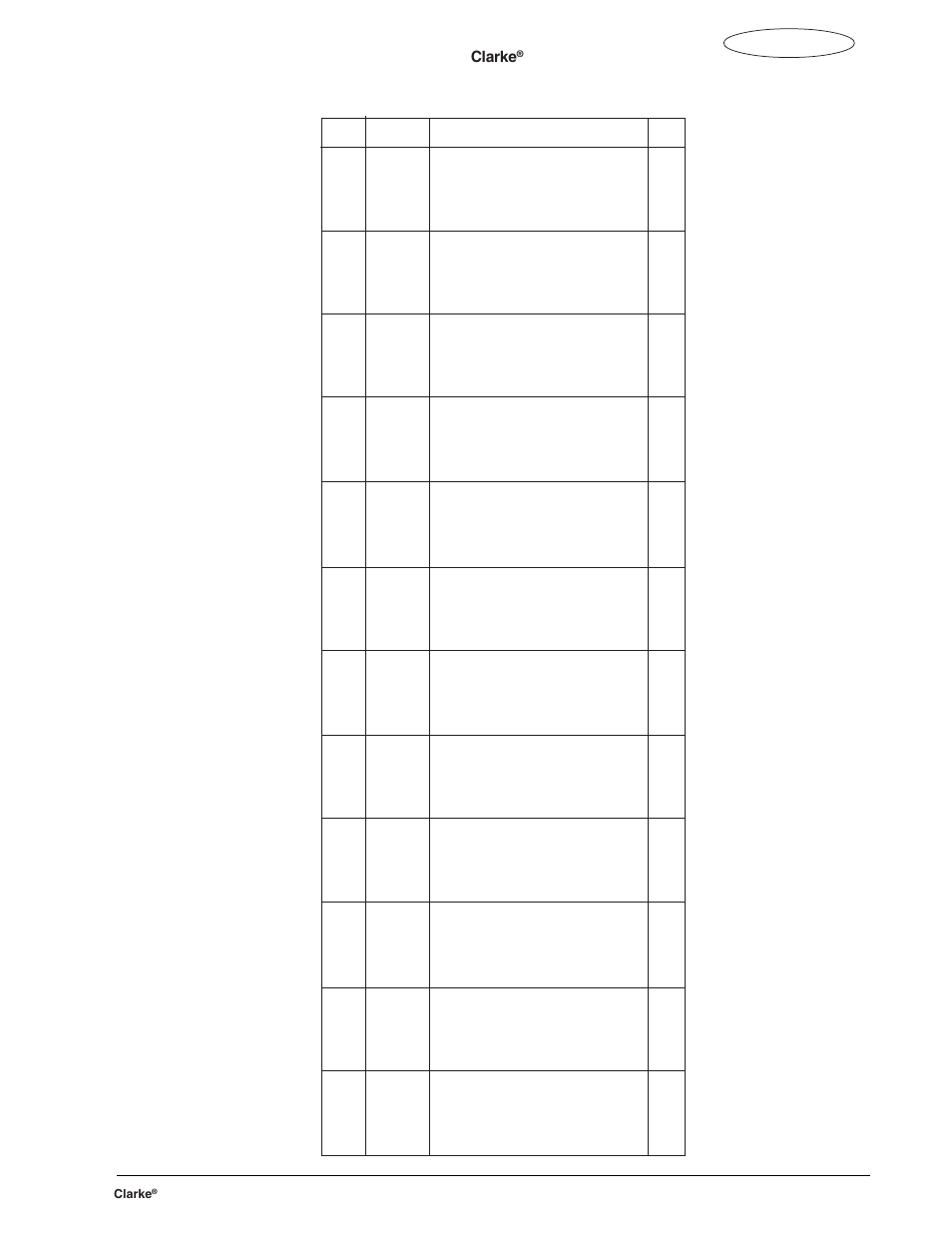 Clarke FOCUS S17 User Manual | Page 99 / 110
