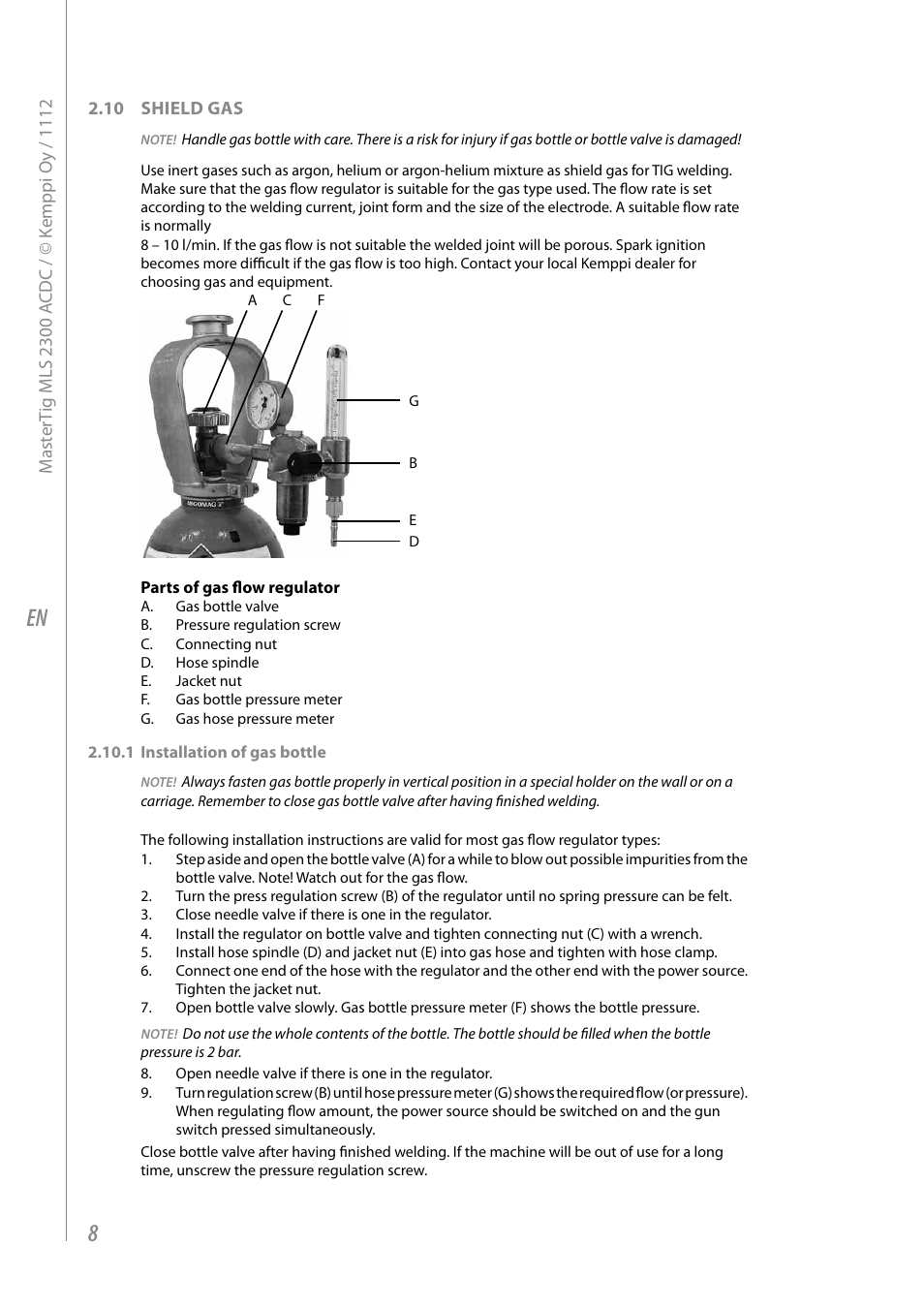 Kemppi MLS 2300 ACDC User Manual | Page 10 / 26