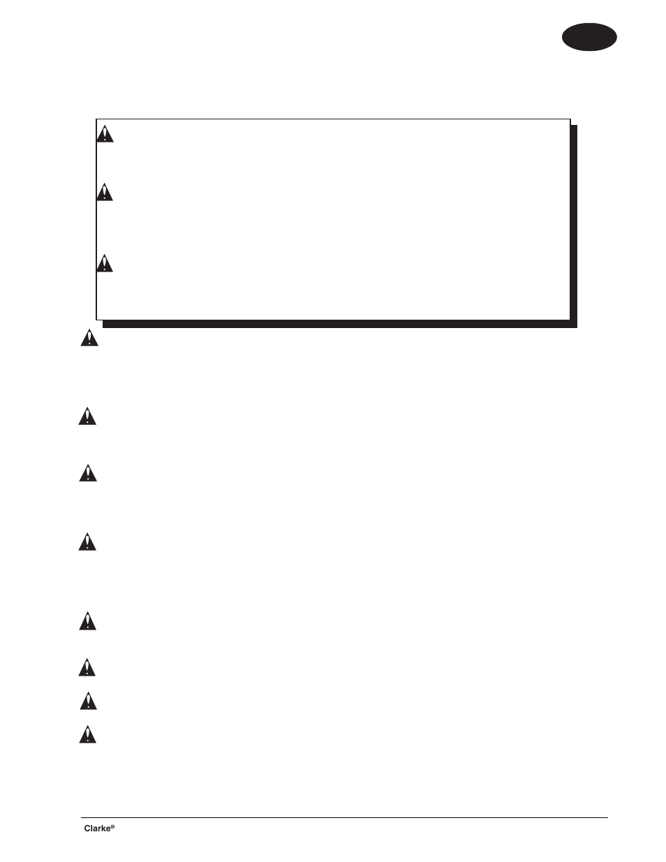 Instructions pour la sécurité de l'opérateur, Fr français | Clarke BOOST 28 User Manual | Page 55 / 108