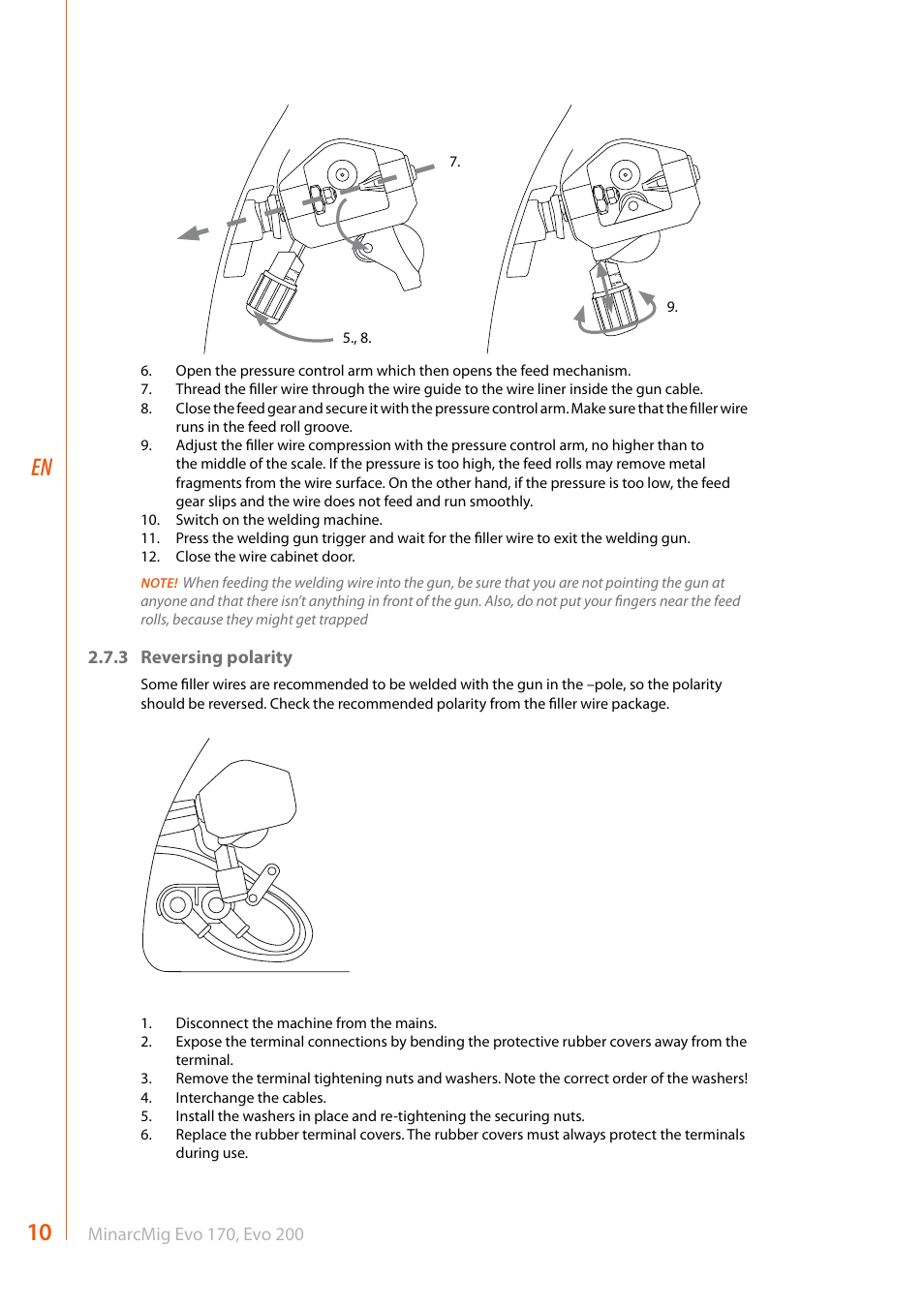 Kemppi Evo 170 User Manual | Page 12 / 26