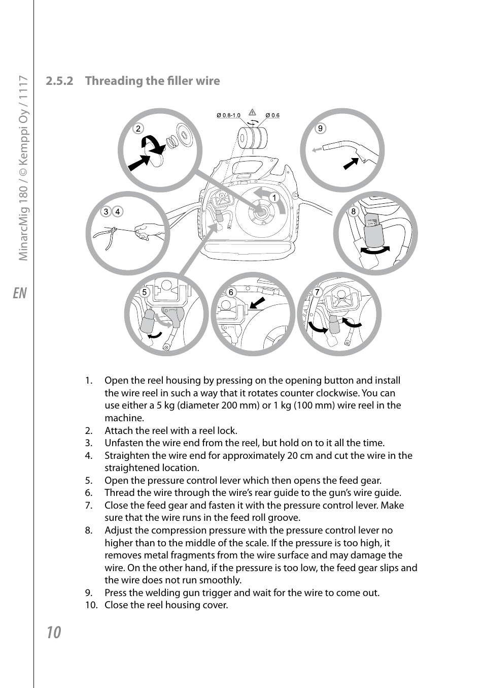 Kemppi Adaptive 180 User Manual | Page 12 / 26