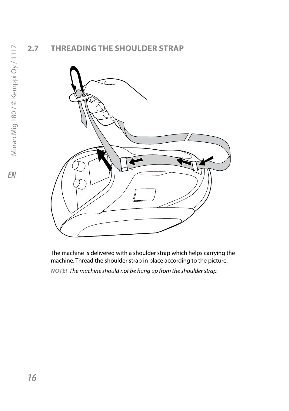 Kemppi Adaptive 180 User Manual | Page 18 / 26