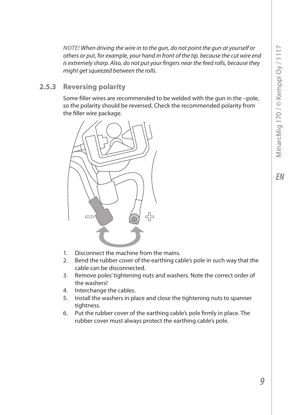 Kemppi Adaptive 170 User Manual | Page 11 / 20