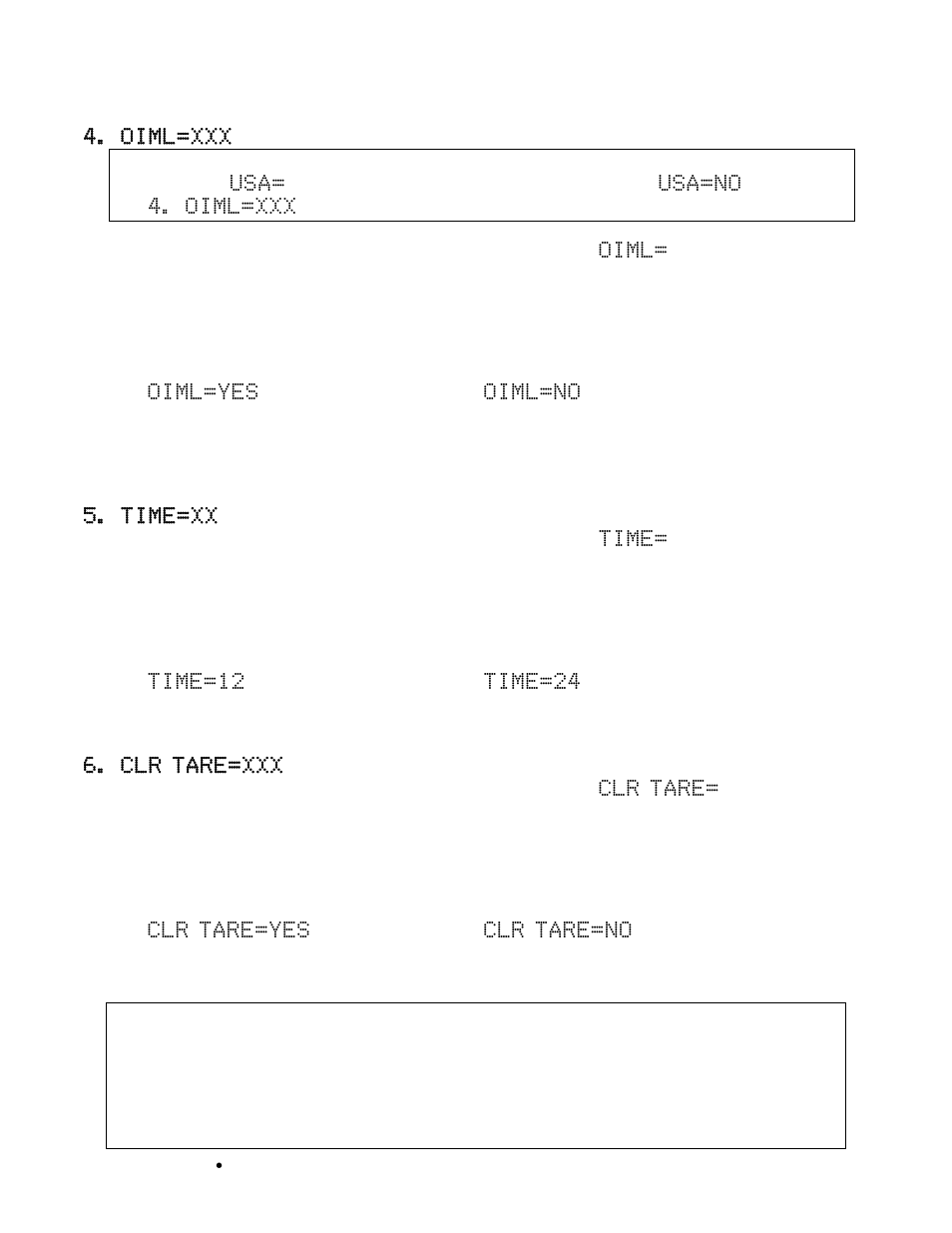 Calibration and setup, cont | Cardinal Industries 225 WEIGHT INDICATOR User Manual | Page 41 / 116