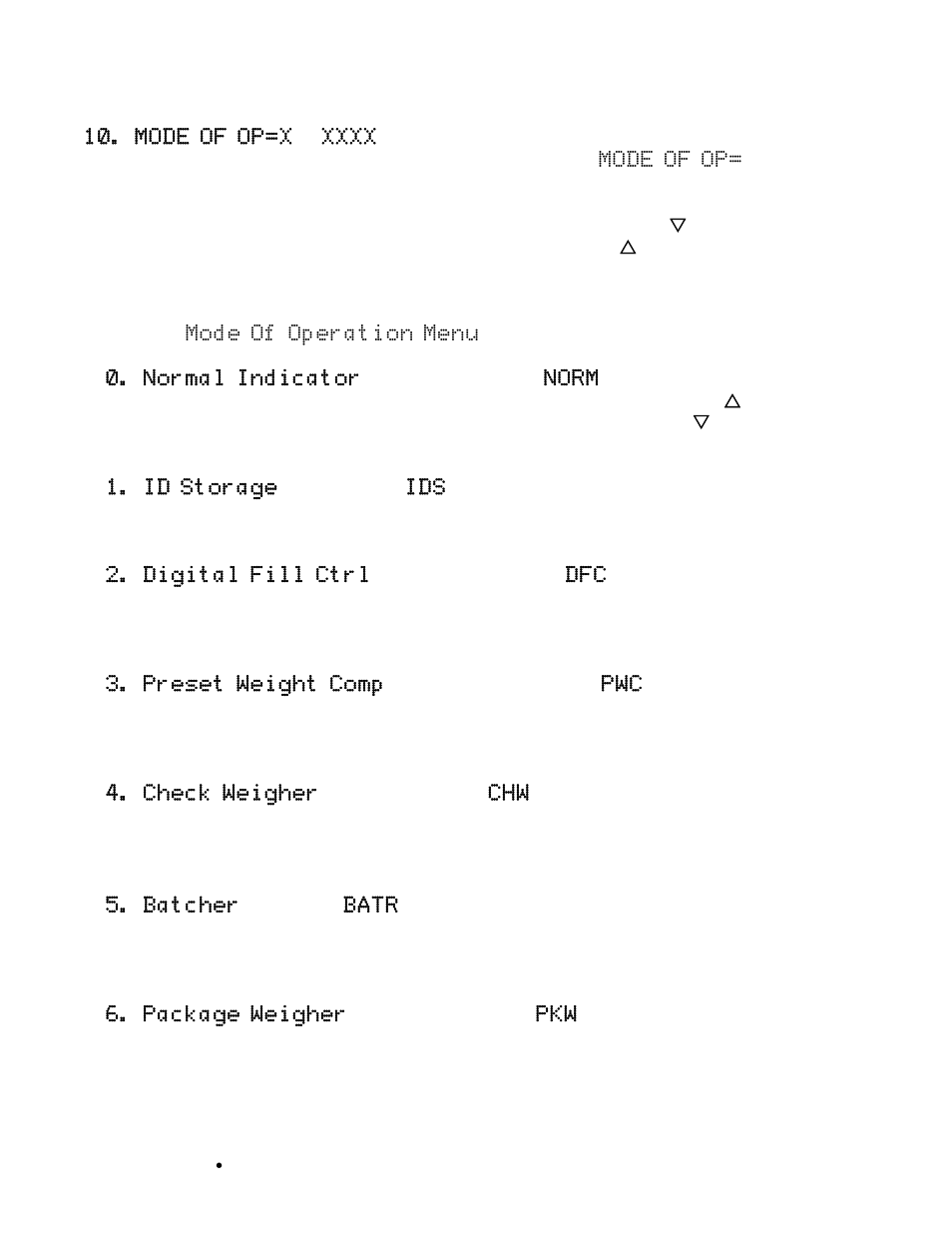 Calibration and setup, cont | Cardinal Industries 225 WEIGHT INDICATOR User Manual | Page 43 / 116