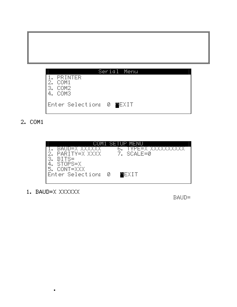 Calibration and setup, cont | Cardinal Industries 225 WEIGHT INDICATOR User Manual | Page 48 / 116