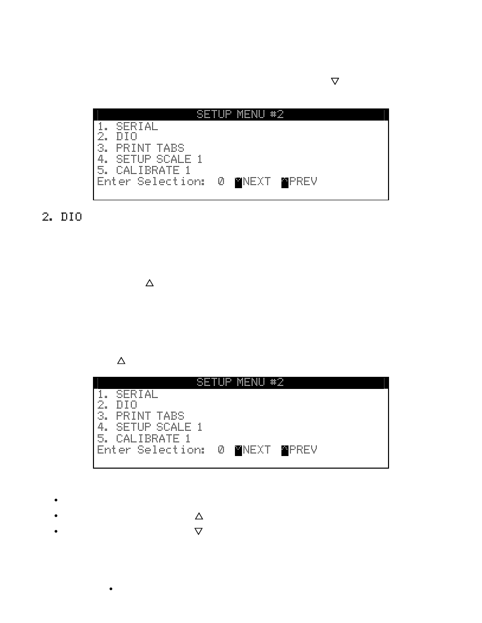 Calibration and setup, cont | Cardinal Industries 225 WEIGHT INDICATOR User Manual | Page 52 / 116