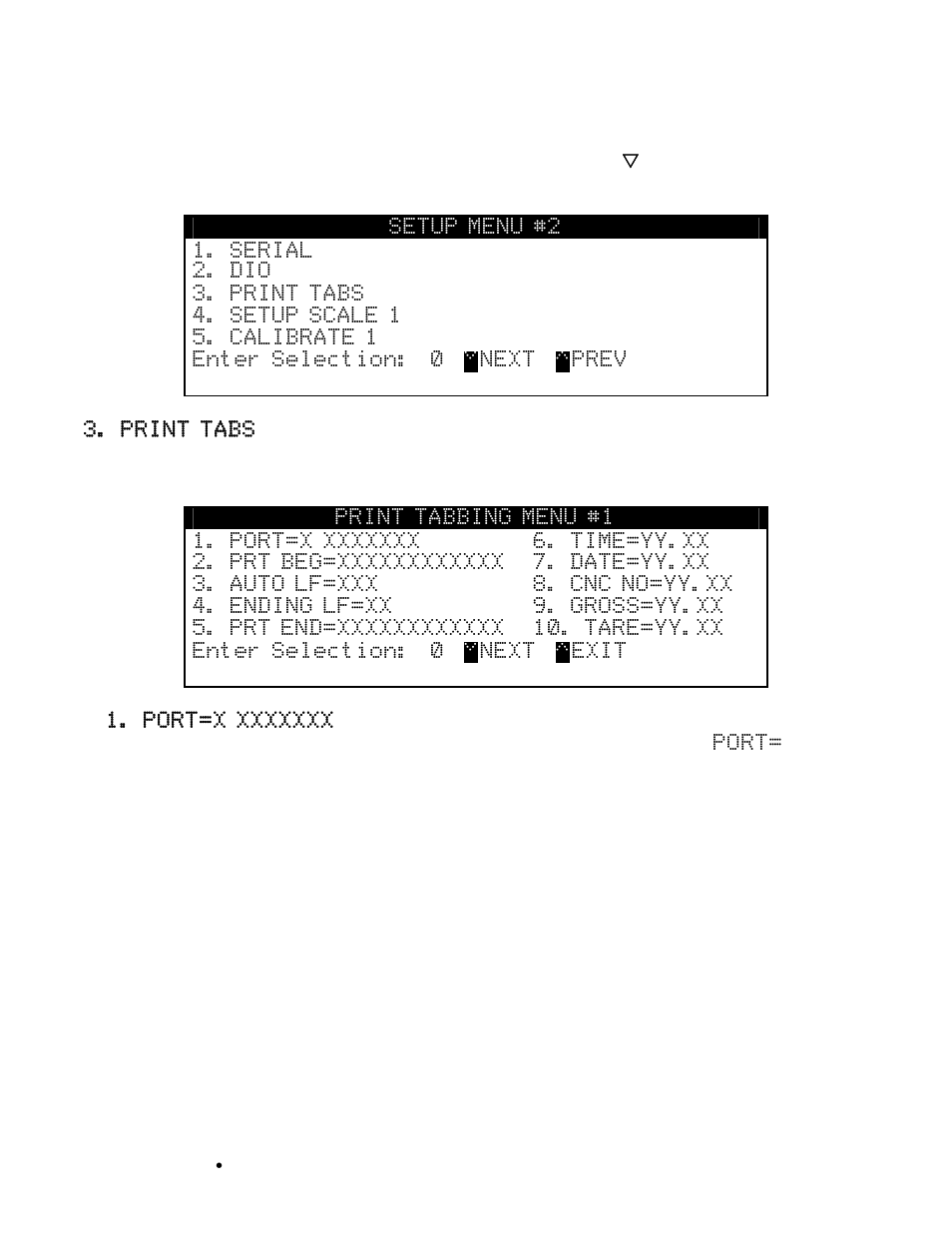 Calibration and setup, cont | Cardinal Industries 225 WEIGHT INDICATOR User Manual | Page 53 / 116