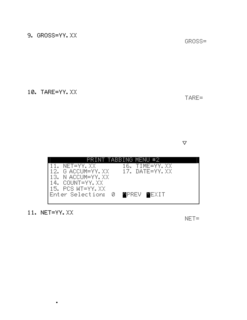 Calibration and setup, cont | Cardinal Industries 225 WEIGHT INDICATOR User Manual | Page 56 / 116