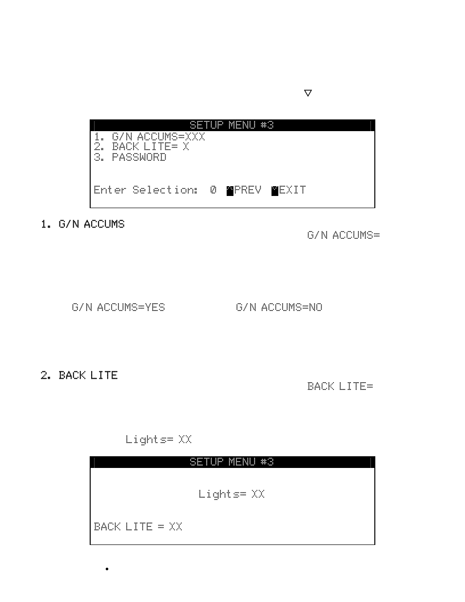 Calibration and setup, cont | Cardinal Industries 225 WEIGHT INDICATOR User Manual | Page 76 / 116