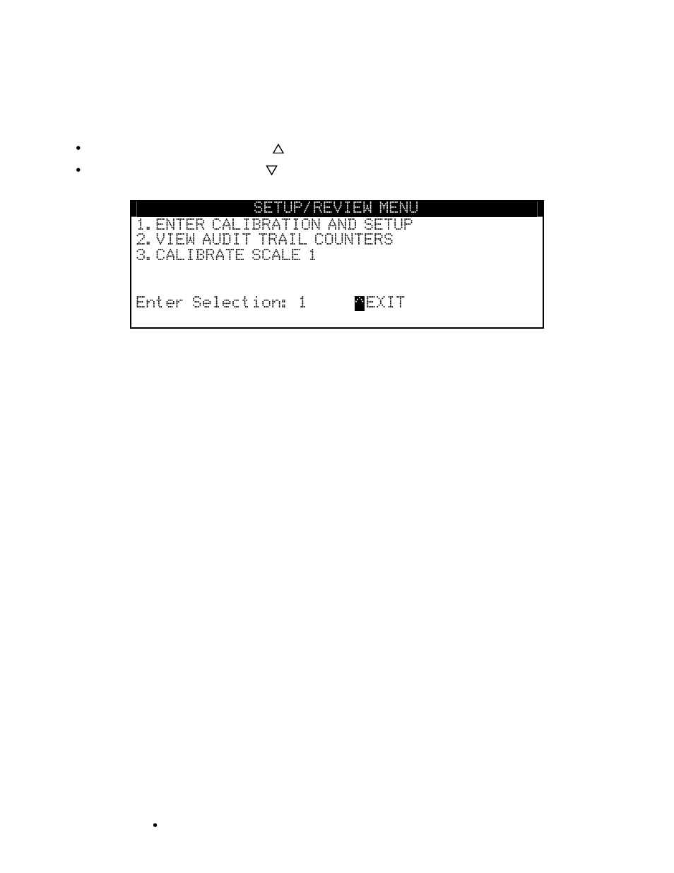 Calibration and setup, cont | Cardinal Industries 225 WEIGHT INDICATOR User Manual | Page 78 / 116