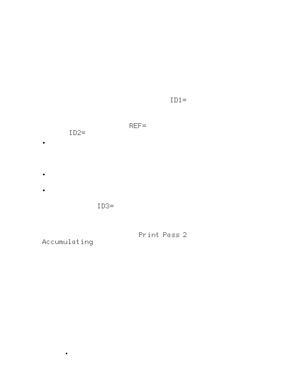 Id storage operation, cont | Cardinal Industries 225 WEIGHT INDICATOR User Manual | Page 90 / 116