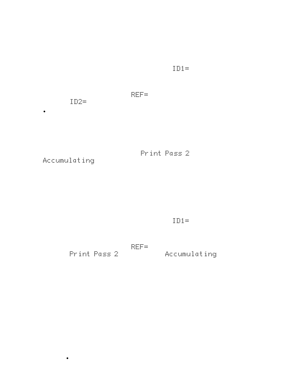 Id storage operation, cont | Cardinal Industries 225 WEIGHT INDICATOR User Manual | Page 91 / 116