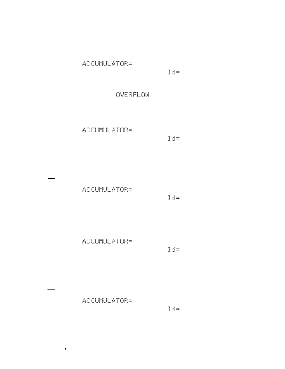 Accumulators, cont | Cardinal Industries 225 WEIGHT INDICATOR User Manual | Page 98 / 116