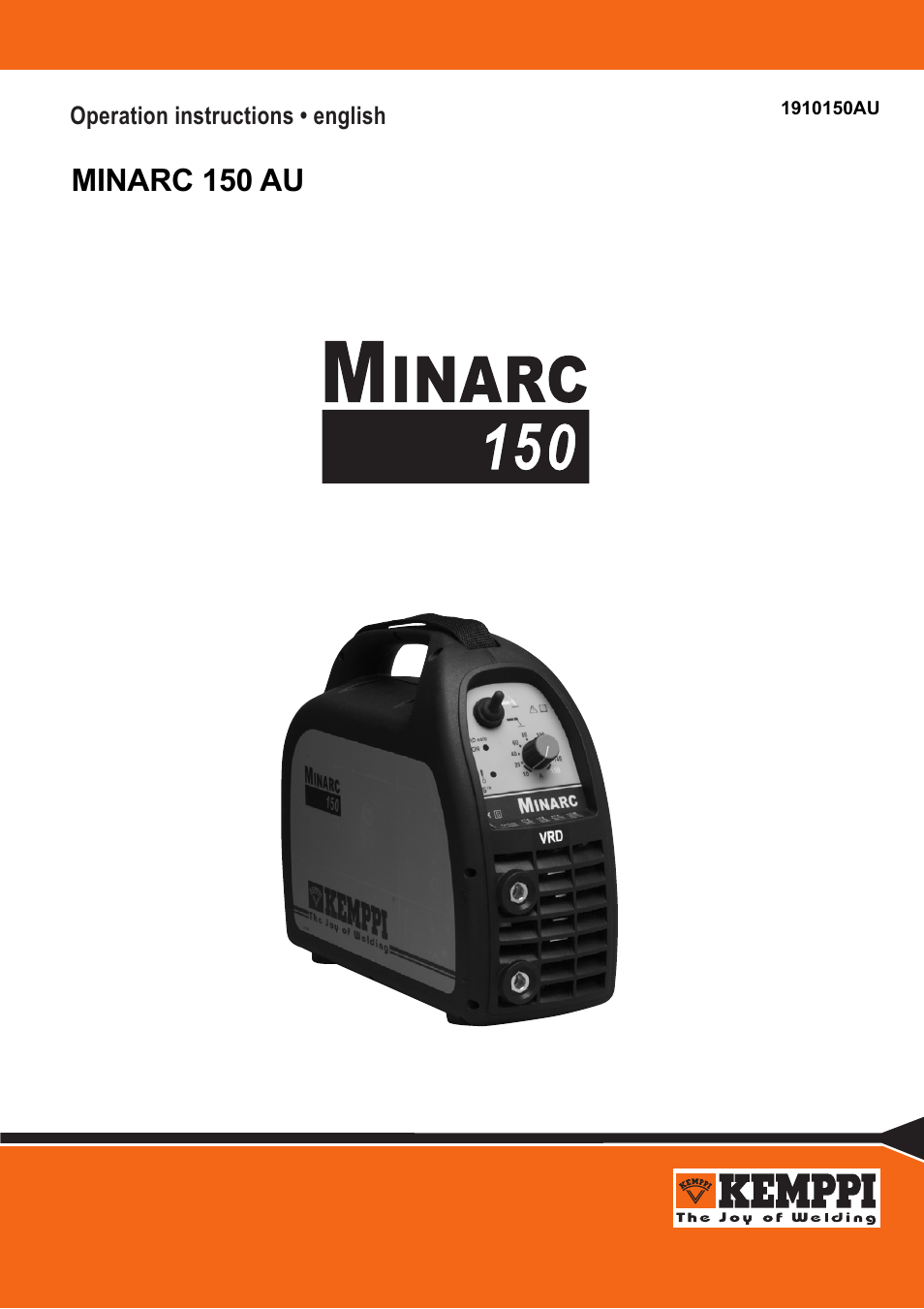 Kemppi Minarc 150AU User Manual | 10 pages