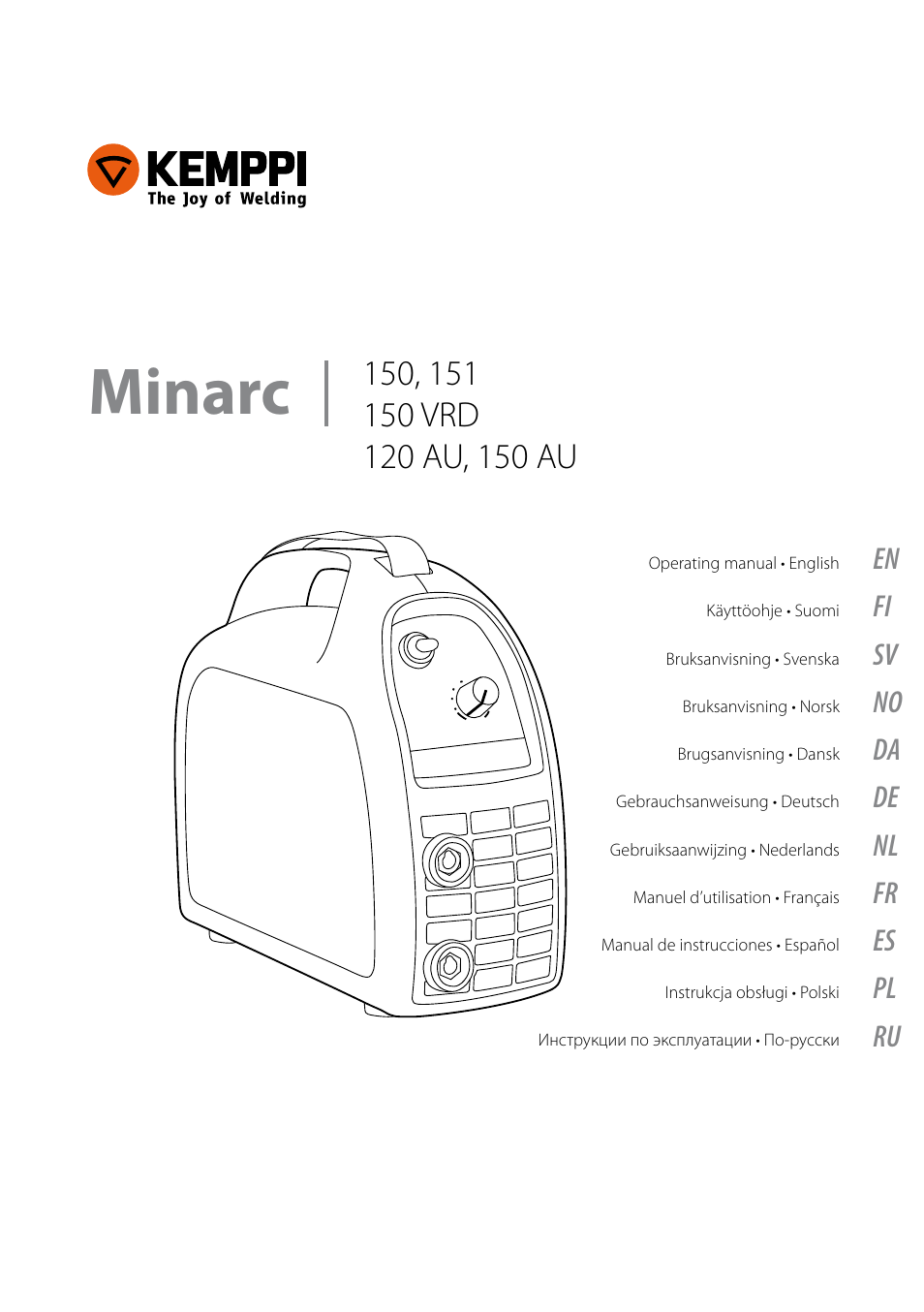 Kemppi Minarc 120 AU User Manual | 18 pages