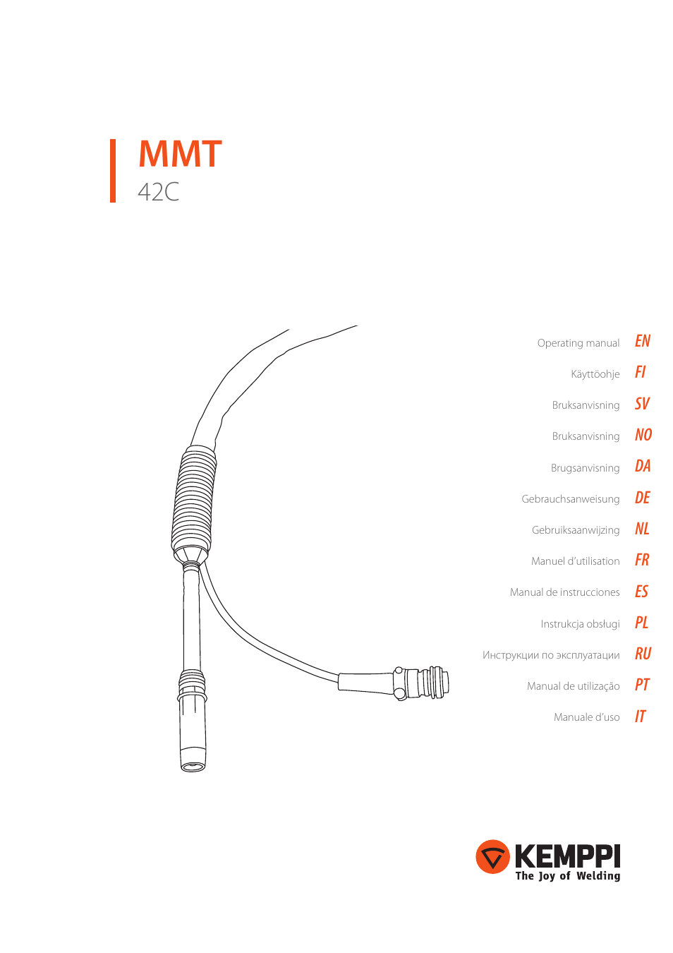 Kemppi MMT 42C User Manual | 16 pages